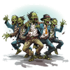 La soirée dansante zombie