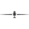 Microphone icon line