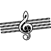 clef icon music