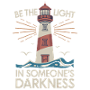 Lighthouse Motivational Saying - Positive Thinking