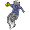 Skunk Handball Joueur Handball