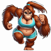 Orangutan runner