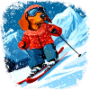 Ski teckel