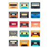 Retro Cassette 70s 80s 90s