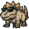 Dinosaurier stegosaurus Tier