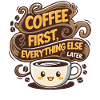 First coffee, then everything else