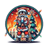 Electrocution Santa Claus Chaos