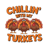 Dinde drôle de Thanksgiving