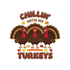 Dinde drôle de Thanksgiving