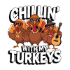 Lustiger Thanksgiving Truthahn