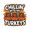 Dinde drôle de Thanksgiving