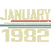 Januari 1982 - Verjaardagscadeau januari 1982