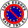 Anti eu - love europe hate the eu