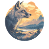 Gray foxes Gray fox