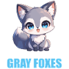 Gray foxes Gray fox