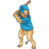 Lion Baseball Batte de Baseball