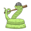Snake Baseball Baseball Bat