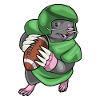 Mole American Football Helmet