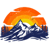 Sunset Mountain Landscape Design