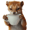 Hermelin Kaffee