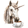 Einhorn Kaffee