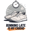 Humorous running late design