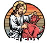 Jesus Has Your Back Inspirational