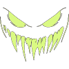 Halloween-Gesicht, Furchterregendes Gesicht, Party