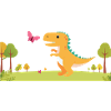 Kleiner T-Rex auf Achse