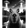 Alien Visuals and Mysterious Bison
