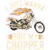 Moto Flaming Chopper