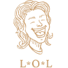 Lachende Frau – LOL gold