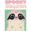 Spooky Season – Cute Vampire Sloth