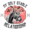 Ma seule relation stable – Cheval esthétique