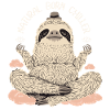 Zen Sloth – Cool Chill Motif