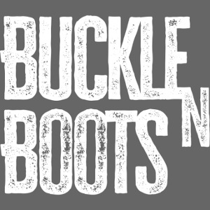 BUCKLE N BOOTS Logo (white text)