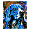 Beagle Dog Portrait