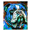 Bulldog Dog Portrait