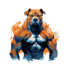 Dog Pit Muscles Bodybuilding Beast