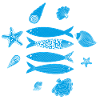 Underwater Sea Fish Pattern