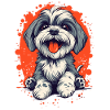 Havanese puppy funny dog dogs