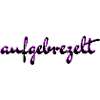 Aufgebrezelt pink