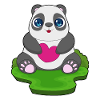 Cœur de panda