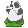 Panda Spoon Fork