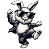 Dancing Easter Bunny