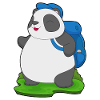 Panda Hiker Backpack Hiking