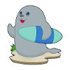 Seal Surfer Surfboard