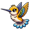 Hummingbird baby