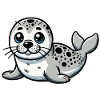 Crabeater Seal Stone Baby