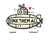 Sink 'em all submarine
